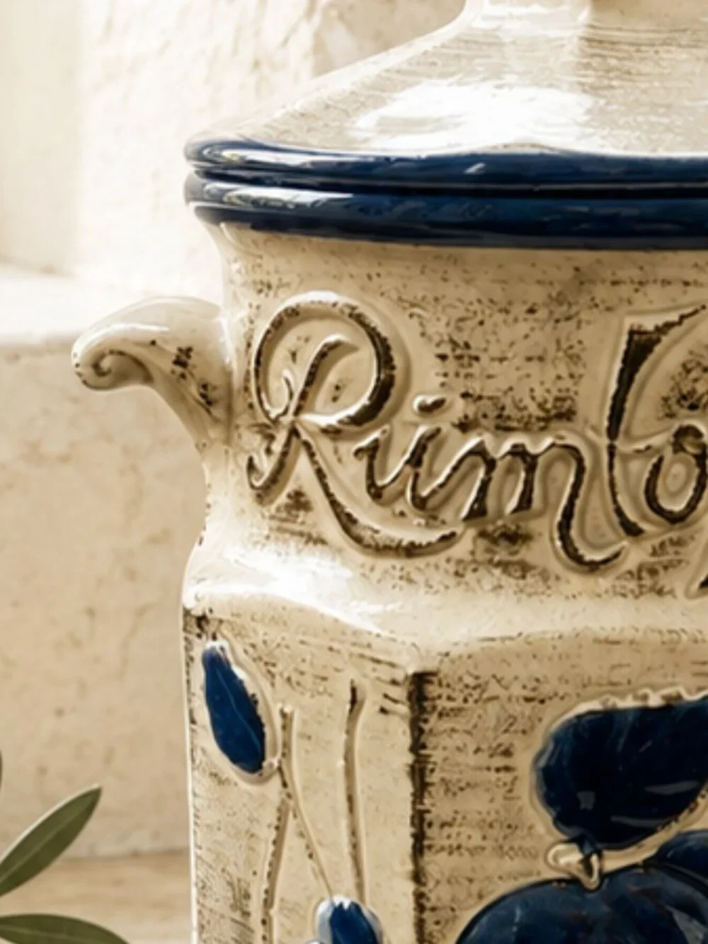 Rumtopf vintage stamped